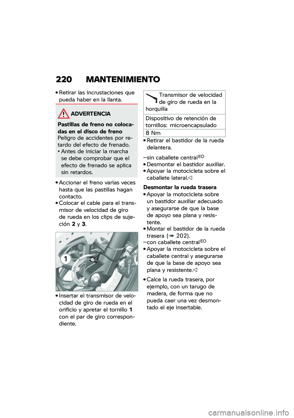 BMW MOTORRAD F 750 GS 2020  Manual de instrucciones (in Spanish) ���\f �
�	������
�����\b
�4����	��	 ��� ����	�
��������� �\f�
���
��� �����	 �� �� �������
�����������
���\b�	��
�
��\b �� �����