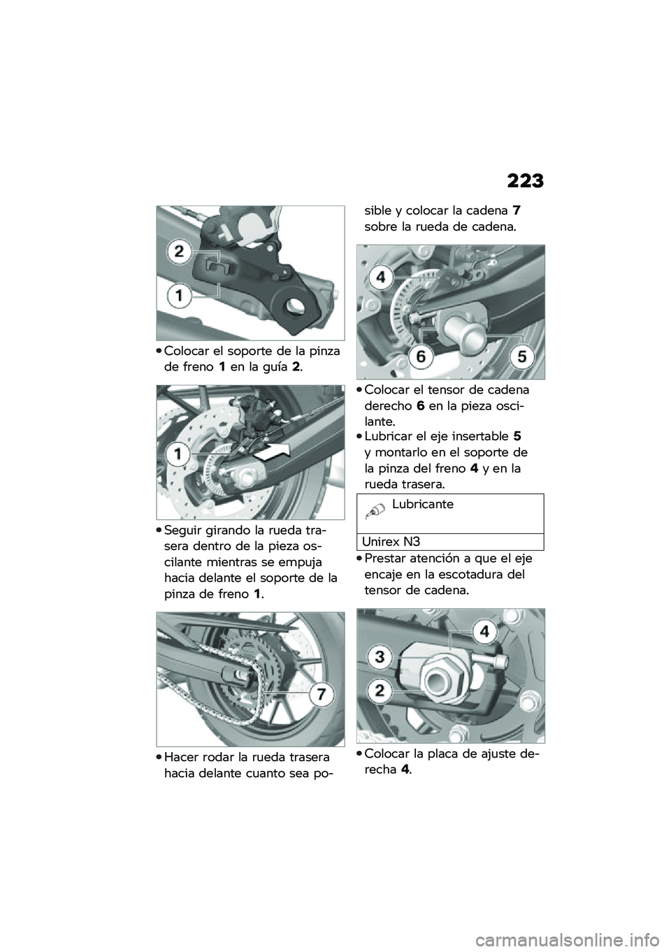 BMW MOTORRAD F 750 GS 2020  Manual de instrucciones (in Spanish) ���C
�7������	 �� �����	�� �� �� ���� ��� ��	����5�� �� �\b�
���7�
�,��\b�
��	 �\b��	���� �� �	�
��� ��	��&���	� �����	� �� �� ���� � 