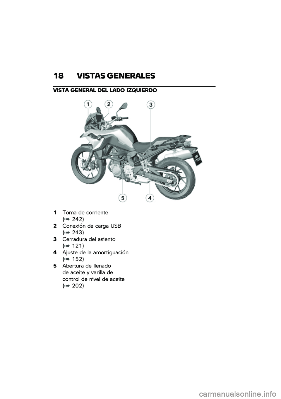 BMW MOTORRAD F 750 GS 2020  Manual de instrucciones (in Spanish) ��< �����	� ������	���
�����	 ������	� ��� ��	��\b ��W�V������\b
�5�6��
� �� ���	�	������8�.�F�.�9�7�7����)��� �� ���	�\b� �=�,��8�.�F�>�9�9�7