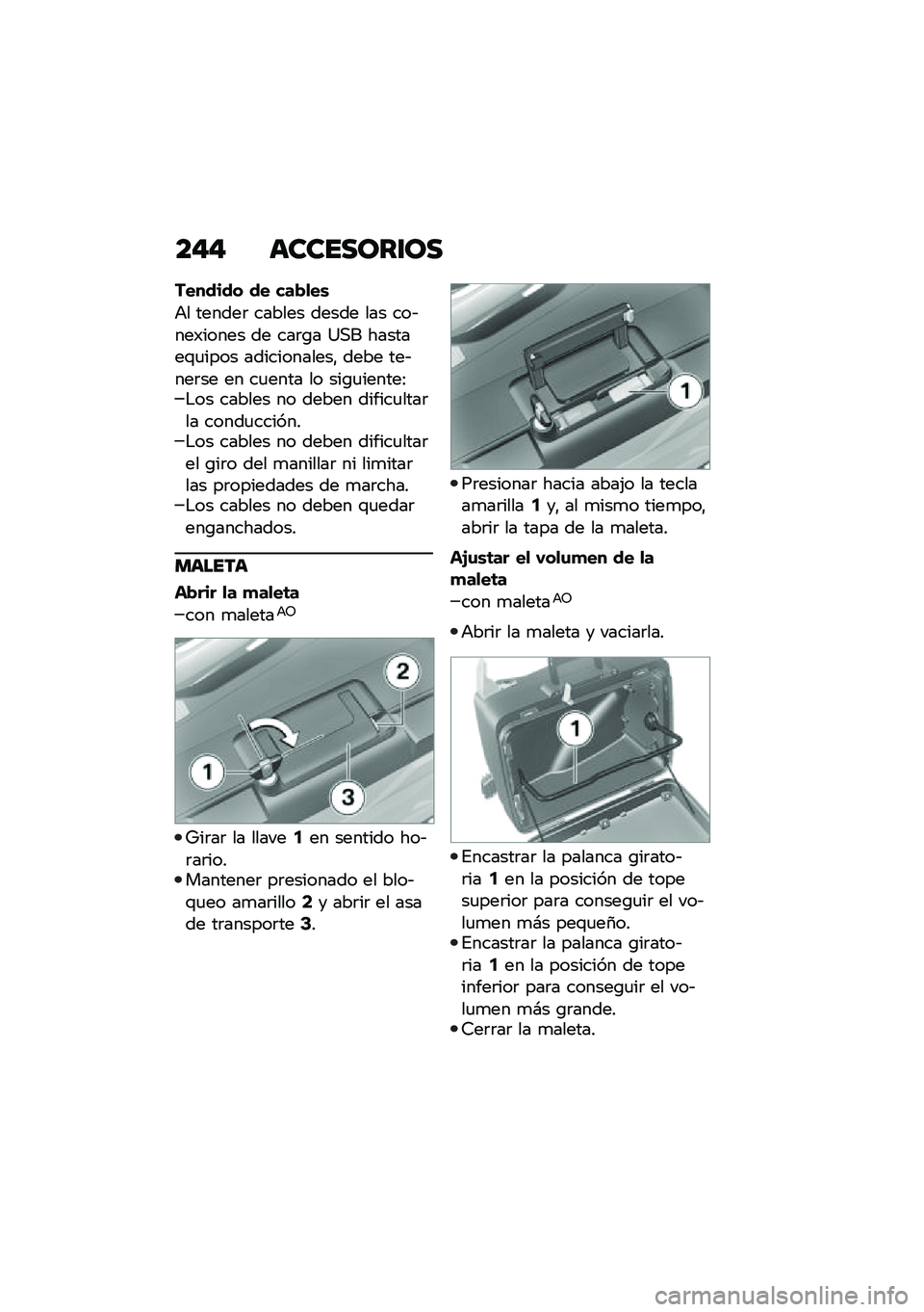 BMW MOTORRAD F 750 GS 2020  Manual de instrucciones (in Spanish) ��$�$ �	�����\b���\b�
������� �� ���"�
��\b
�+� ������	 ������ ����� ��� ���&���)����� �� ���	�\b� �=�,� �������\f�
���� �������
