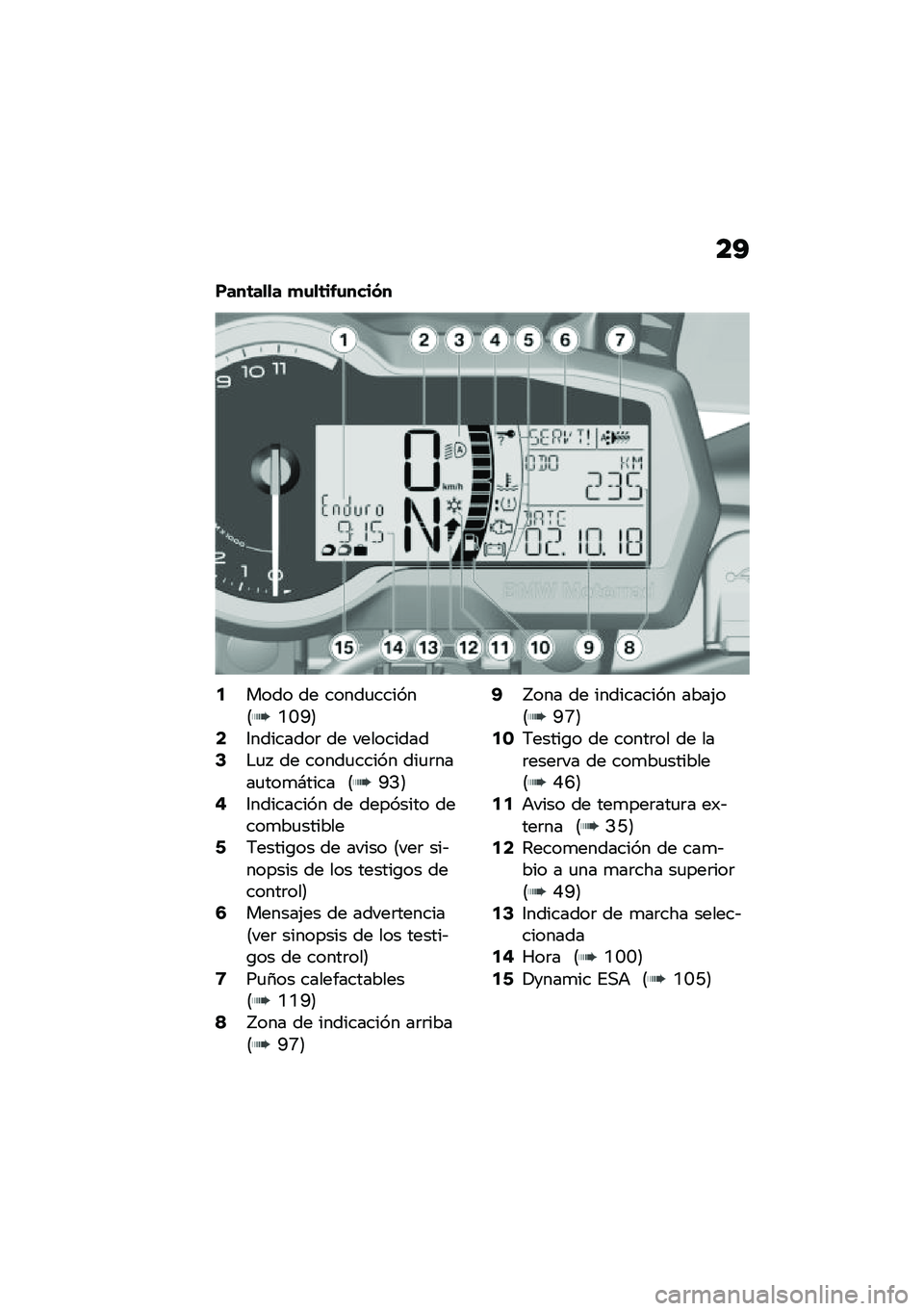 BMW MOTORRAD F 750 GS 2020  Manual de instrucciones (in Spanish) ��?
����	��
�
� �
�\f�
�	���\f����(�
�5���� �� �����
������8�N�J�A�9�7�3��������	 �� ����������9�$�
�  �� �����
����� ���
�	����
���
�#�