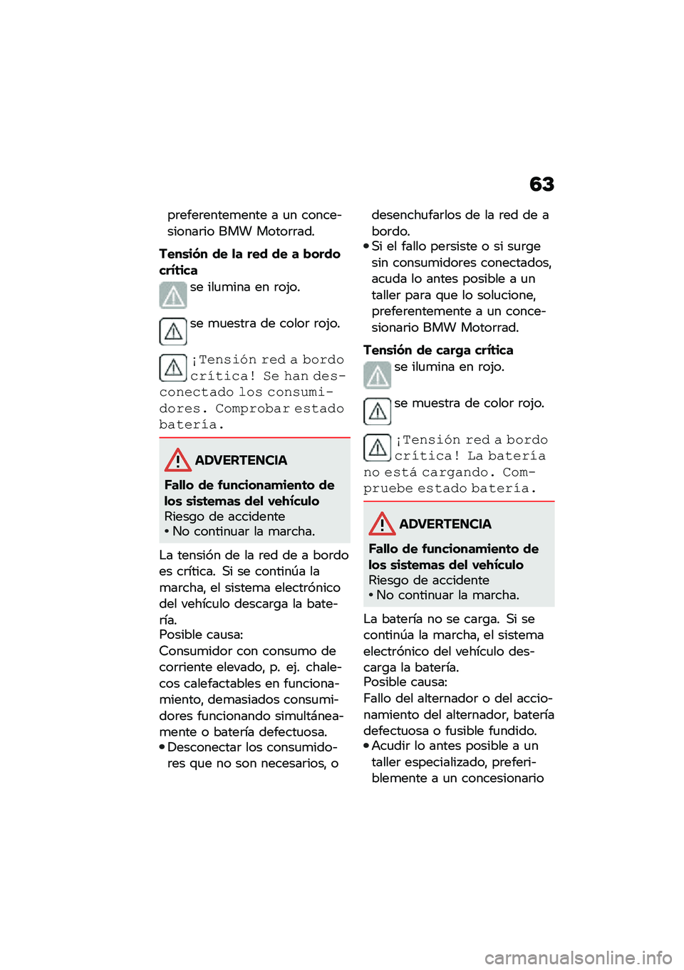 BMW MOTORRAD F 750 GS 2020  Manual de instrucciones (in Spanish) �5�C
��	����	�����
���� � �
� ������&������	�� ��� �����	�	���
����\b��(� �� �
� ��� �� � �"�������/�	���
�� ���
�
��� �� �	��(��