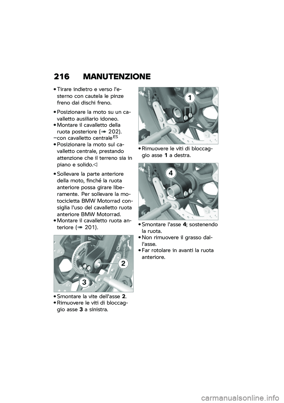 BMW MOTORRAD F 750 GS 2020  Libretto di uso e manutenzione (in Italian) ���1 ��	��������\b��
�6��\b�	�\b� ������
�\b� � ���\b�� �\f�&����
��\b�� ��� ��	��
��\f�	 �\f� ����!���\b��� ��	� ������ ��\b����
�0����!�