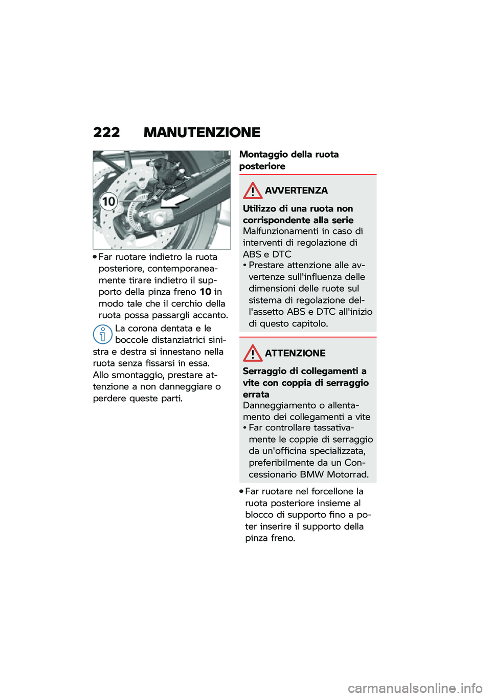 BMW MOTORRAD F 750 GS 2020  Libretto di uso e manutenzione (in Italian) ��� ��	��������\b��
�B�	�\b �\b���
�	�\b� ������
�\b� �\f�	 �\b���
�	����
��\b���\b��% ����
��
���\b�	���	��
���
� �
��\b�	�\b� ������
�\b� ��\f ��