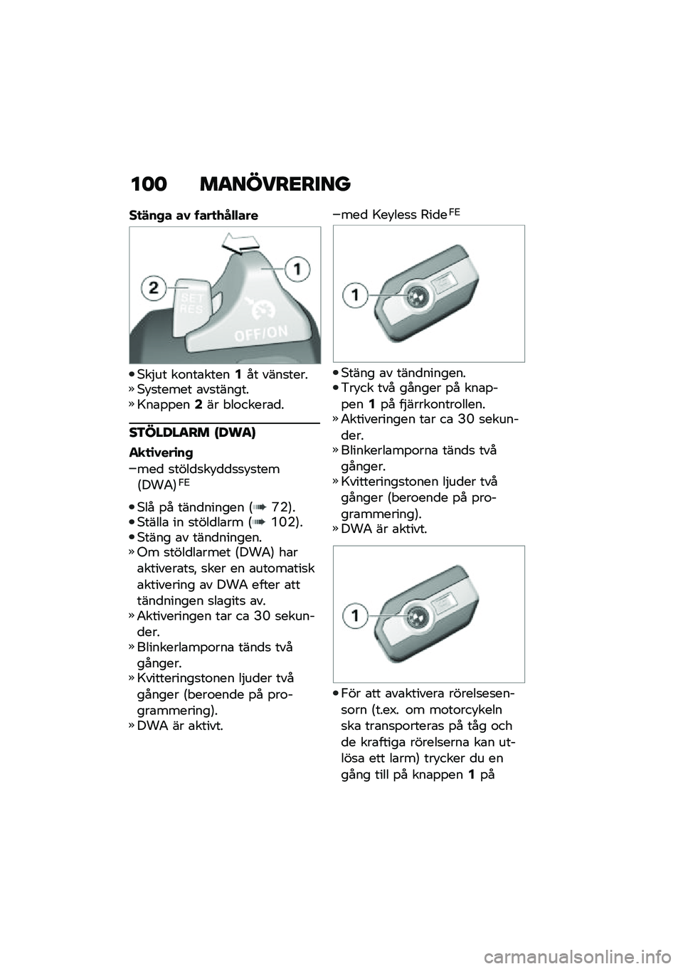 BMW MOTORRAD F 750 GS 2020  Instruktionsbok (in Swedish) ��� �	������
��
��
��
�#��,� ��1 � ���
�/��$�$���
�*��$�� ��\f���\b�����4�� ����
�����*� �
����� �\b��
�������>��\b�%�%���6�� �"��\f�����\