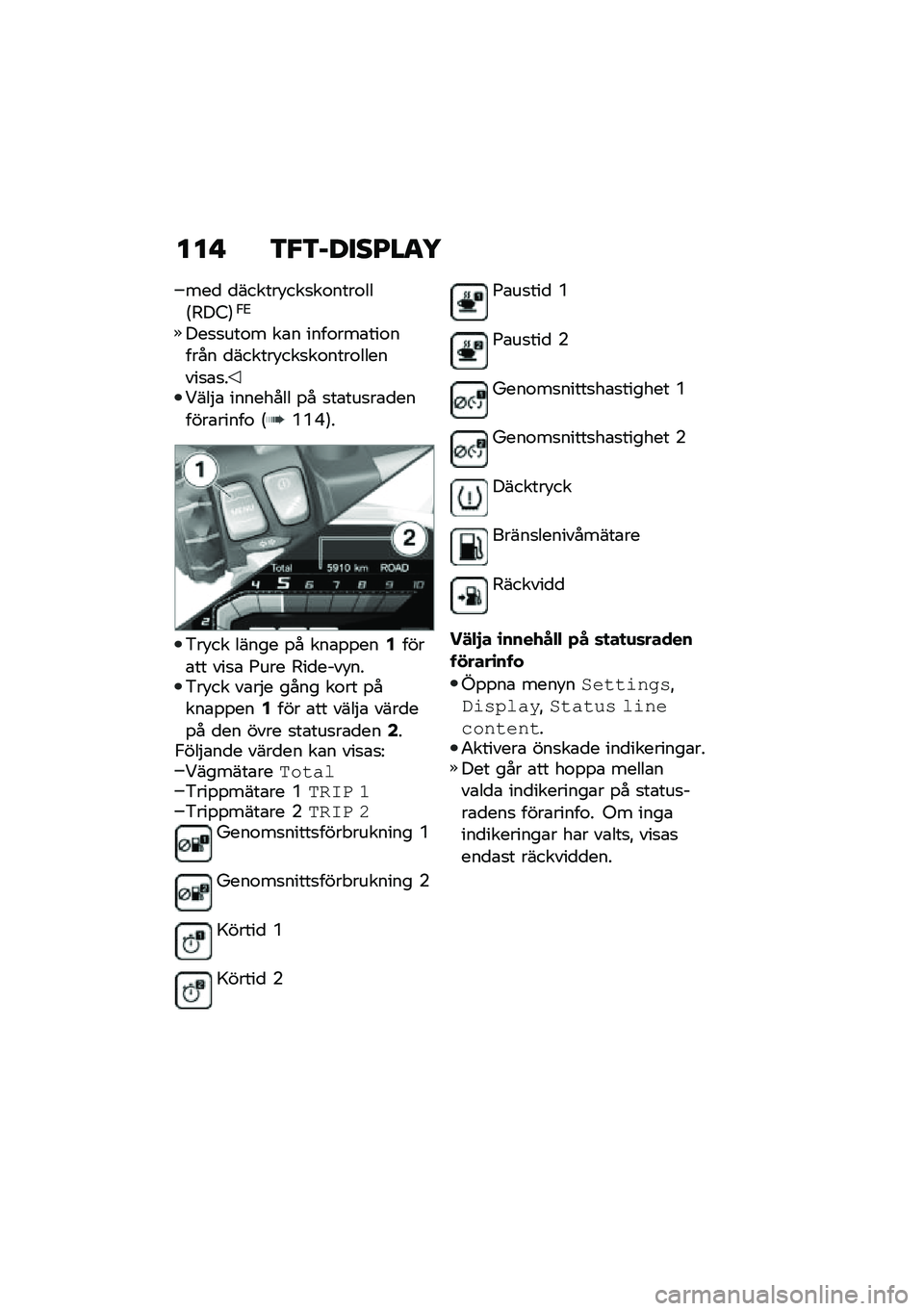 BMW MOTORRAD F 750 GS 2020  Instruktionsbok (in Swedish) ���" �\f�$�\f��<�
��H���5
���
 �
������ ���
��\f����\f���6�5��4�7�,�2
���
�
���\f� ��\b� ����\f���\b���\f����� �
������ ���
��\f����\f�������
