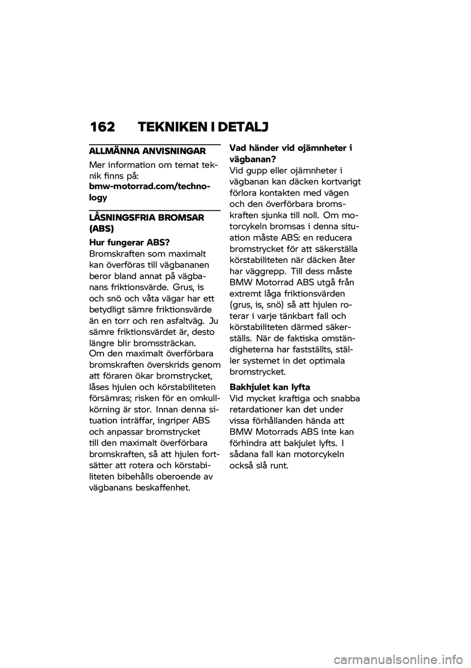 BMW MOTORRAD F 750 GS 2020  Instruktionsbok (in Swedish) ��8� �\f�
���
��
� �
 �<�
�\f���L
����	���� ����
���
����
��� ����\f���\b���\f� �\f� ����\b� ������� �����
 �%��=���&����
�������(���)�