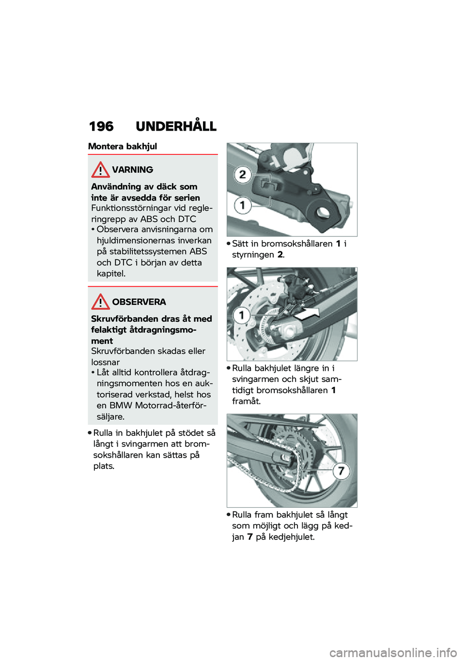 BMW MOTORRAD F 750 GS 2020  Instruktionsbok (in Swedish) ��B�8 �0��<�
��D�M��
����
��� ���
�/�%�\f�$
�������
���1�#����\b��, ��1 ��#�(�
 �	���\b��
� �#� ��1�	���� � �!� �	���\b���,������\f��
�
��������