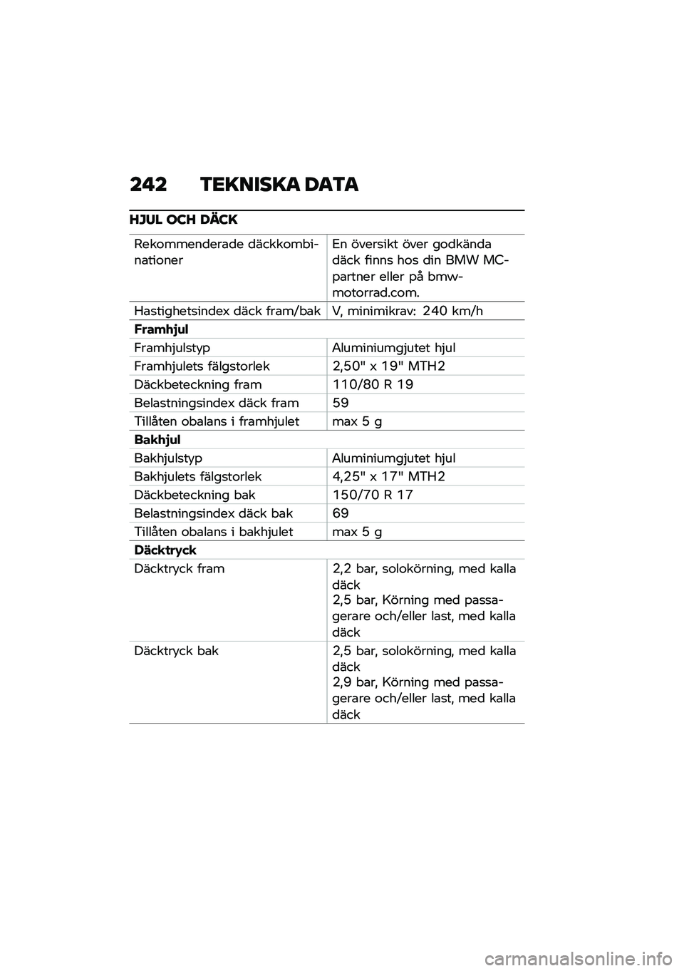 BMW MOTORRAD F 750 GS 2020  Instruktionsbok (in Swedish) ��"� �\f�
���
��� �<��\f�
�D�L�0� �\b�:�D �<��:�
�5���\f�����
���\b�
� �
�����\f��"����\b���\f����2� �����
��� ���� ��\f�
����
�\b�
��� �����
 