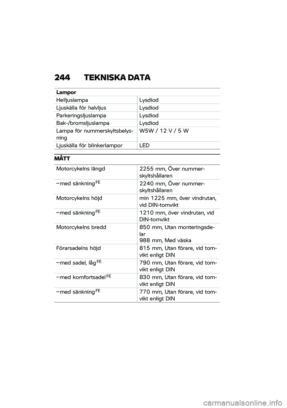 BMW MOTORRAD F 750 GS 2020  Instruktionsbok (in Swedish) ��"�" �\f�
���
��� �<��\f�
�0���+��
�1����$��
��\b��%�\b�#� �
�
��\f�

�#�$��
�����\b ��� ��\b����$��
�#� �
�
��\f�

�;�\b��������
��$��
��\b��%�\b�#� �
�
�