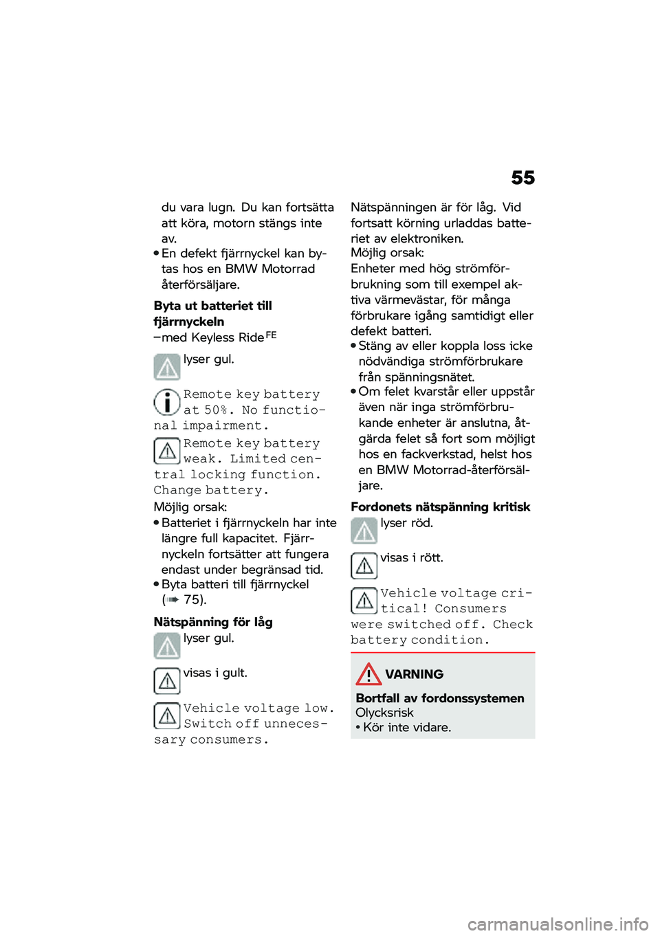 BMW MOTORRAD F 750 GS 2020  Instruktionsbok (in Swedish) �2�2
�
� ��\b��\b ����� �� ��\b� ��\f���
����\b�\b�� ����\b�! ��\f��\f�� �
�����
 �����\b���2� �
����� ��$����� ���� ��\b� �"� ���\b�
 ��\f�
 �