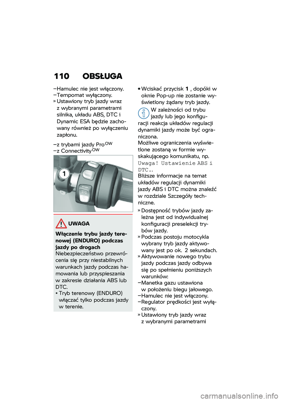 BMW MOTORRAD F 750 GS 2020  Instrukcja obsługi (in Polish) ���	 ��\b�
�K�L��
�^��\b���� ��� �%��� ���)������!�/��\b���\b�� ����)������!�:�������� ����& �%���
� ����� ���&�����\b� �����\b����