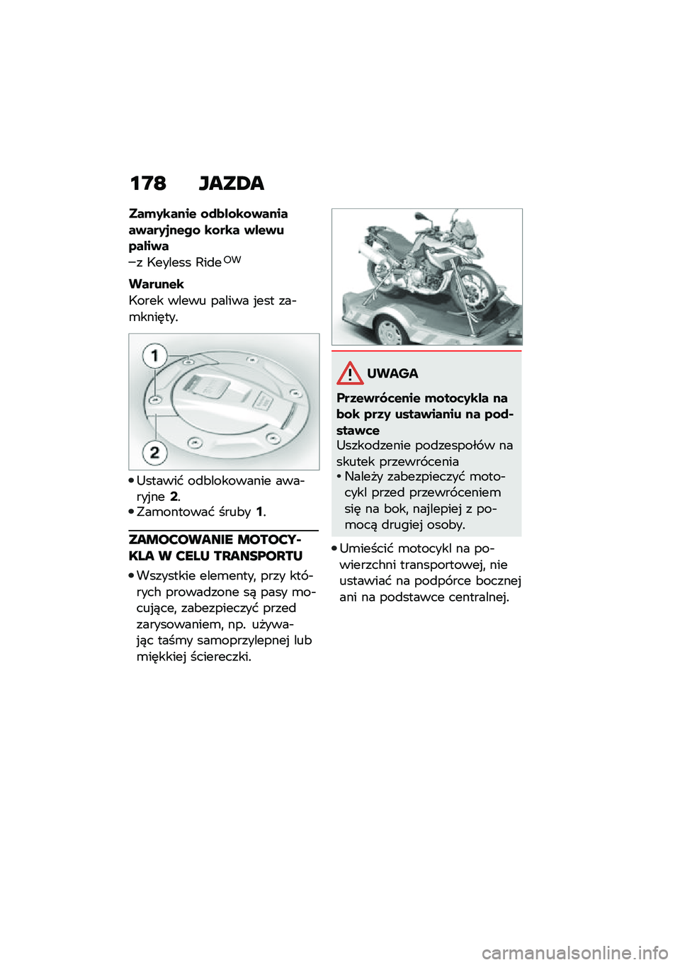 BMW MOTORRAD F 750 GS 2020  Instrukcja obsługi (in Polish) ��N�B �T���1�
���*�2�\b����& �\f�)�
��\f�\b�\f�+������+���2�
��&��\f �\b�\f��\b� �+��&�+��4����+�
� �7������ �;��
��6�
������&�\b
�7���� ����� ���