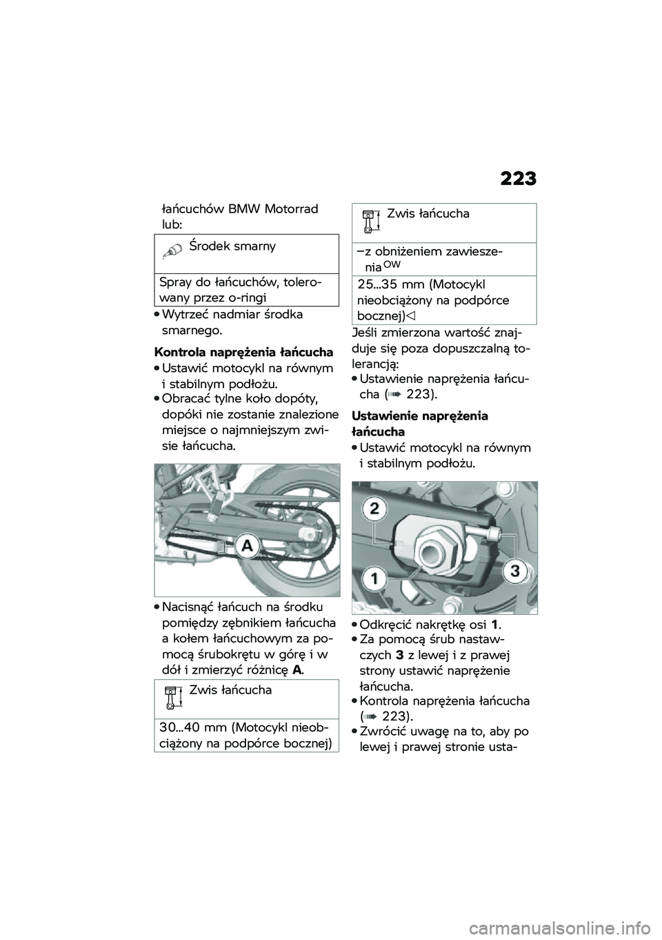 BMW MOTORRAD F 750 GS 2020  Instrukcja obsługi (in Polish) ���G
���1����#� � ��� ��������
���&�C
�W���
�� ��\b����
�0���� �
� ���1����#� ��
 �������$���� ����� ��$�����
������� ���
�\b���