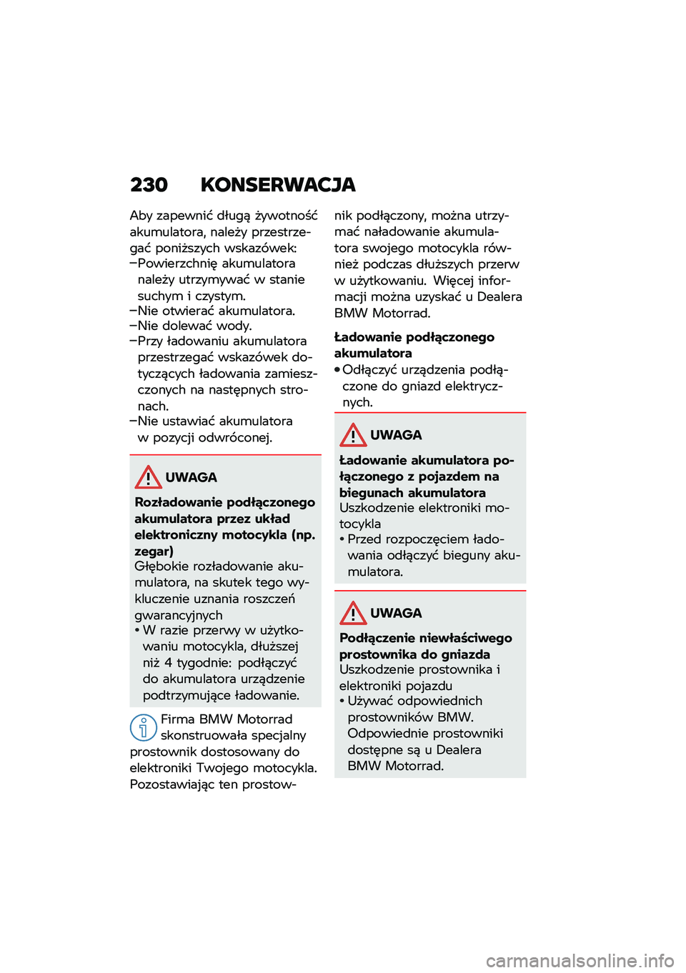 BMW MOTORRAD F 750 GS 2020  Instrukcja obsługi (in Polish) ��G�	 ����
��M���>�T�
�9�&� �������� �
����) �������������\b��������
 ������ ����������$��� ����������# ������ ����C�(����