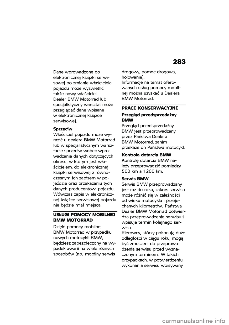 BMW MOTORRAD F 750 GS 2020  Instrukcja obsługi (in Polish) ��B�G
�+��� �������
���� �
���������������% ����)��� ������$�����% �� ��\b����� ��������������%���
� �\b��� �����������