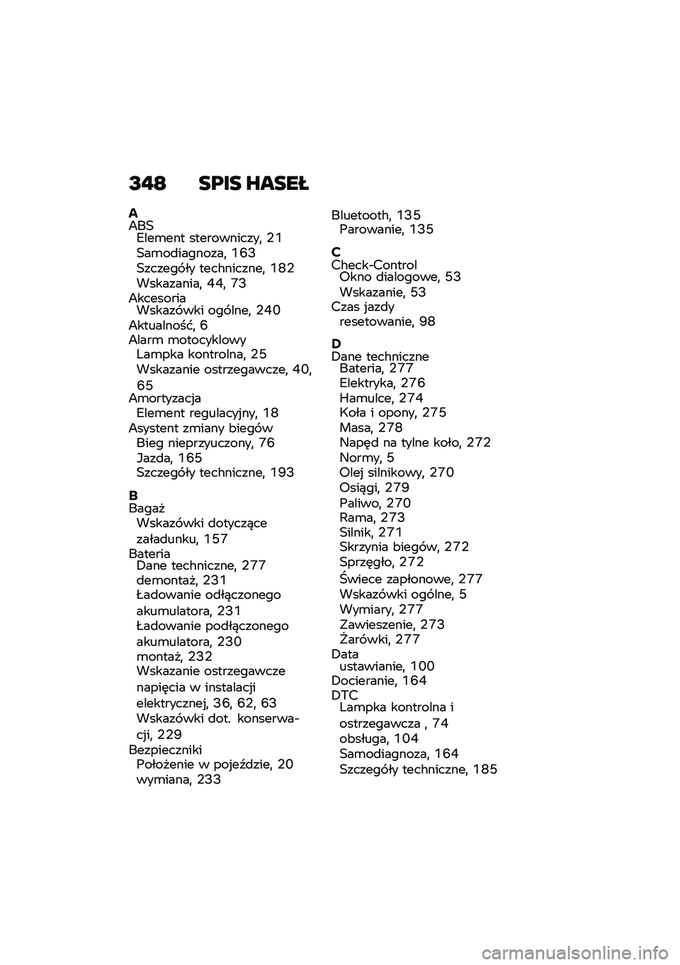 BMW MOTORRAD F 750 GS 2020  Instrukcja obsługi (in Polish) �G�!�B �
�?��
 �S��
��K
�!�9��0�8���\b��� ������������
 �,�U�0��\b��
��������
 �U�O�D�0������ �� ����#�������
 �U�S�,����������
 �M�M�
 �[�D�9��