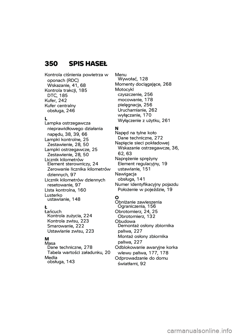 BMW MOTORRAD F 750 GS 2020  Instrukcja obsługi (in Polish) �G�/�	 �
�?��
 �S��
��K
�7������� ��������� ��������� ��������# �<�;�+��=����������
 �M�U�
 �O�S�7������� ������%��
 �U�S�J�+�/��
 �U�S�J�7�