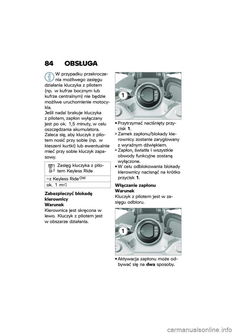 BMW MOTORRAD F 750 GS 2020  Instrukcja obsługi (in Polish) �B�! ��\b�
�K�L��
� �������
�� �����������$��� �\b�������� �����	���
�������� �������� � �������\b�<���! � ���.��� �&������\b