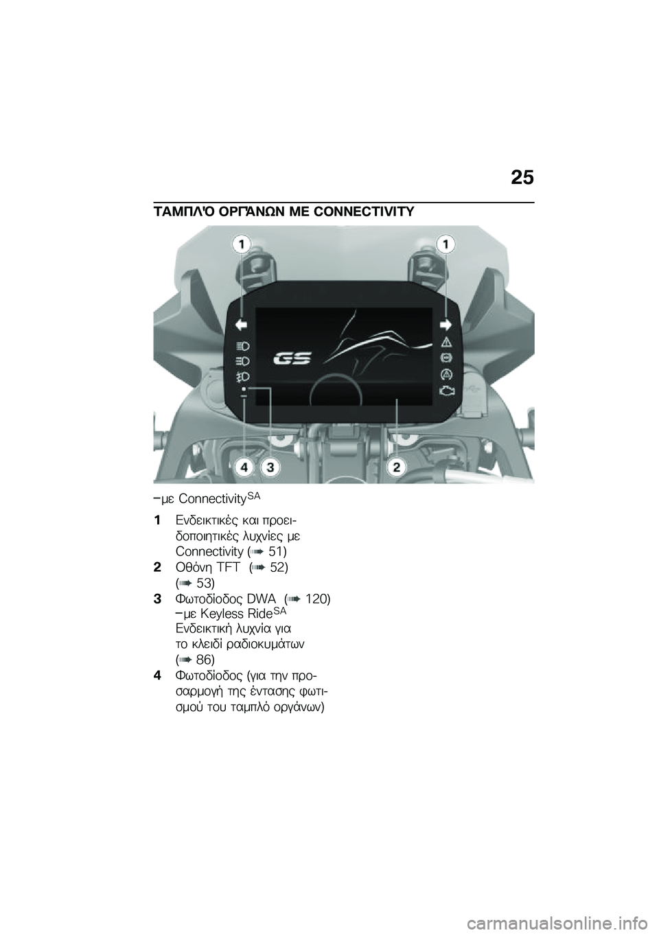 BMW MOTORRAD F 750 GS 2020  Εγχειρίδιο ιδιοκτήτη (in Greek) �*�5
�\f��:�+��N ��\b�&�>��h� �:�
 �C�w�x�x�U�C�X�r�q�r�X�y
��
 �D��N�N�R�S��P�T�P��a�?�>
�%�&��"�
���	���� ��� ���\f�
��.�"�\f��\f���	���� ��
����
� ��
�D��N�N�R�S