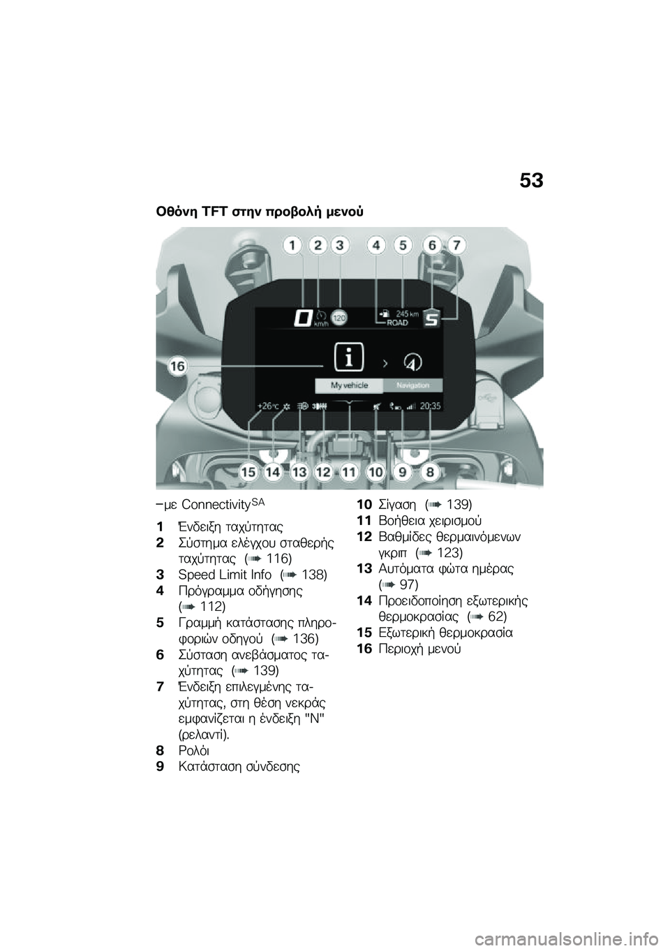 BMW MOTORRAD F 750 GS 2020  Εγχειρίδιο ιδιοκτήτη (in Greek) �5�B
��7��-�# �X�a�X �,��#�- �4���2��.�" ���-��1
��
 �D��N�N�R�S��P�T�P��a�?�>
�%�M��"�
��� �	���!�	��	��
�*�2�!�\b�	��� �
���#��\f�
 �\b�	���
��+��	���!�	��	�� �F