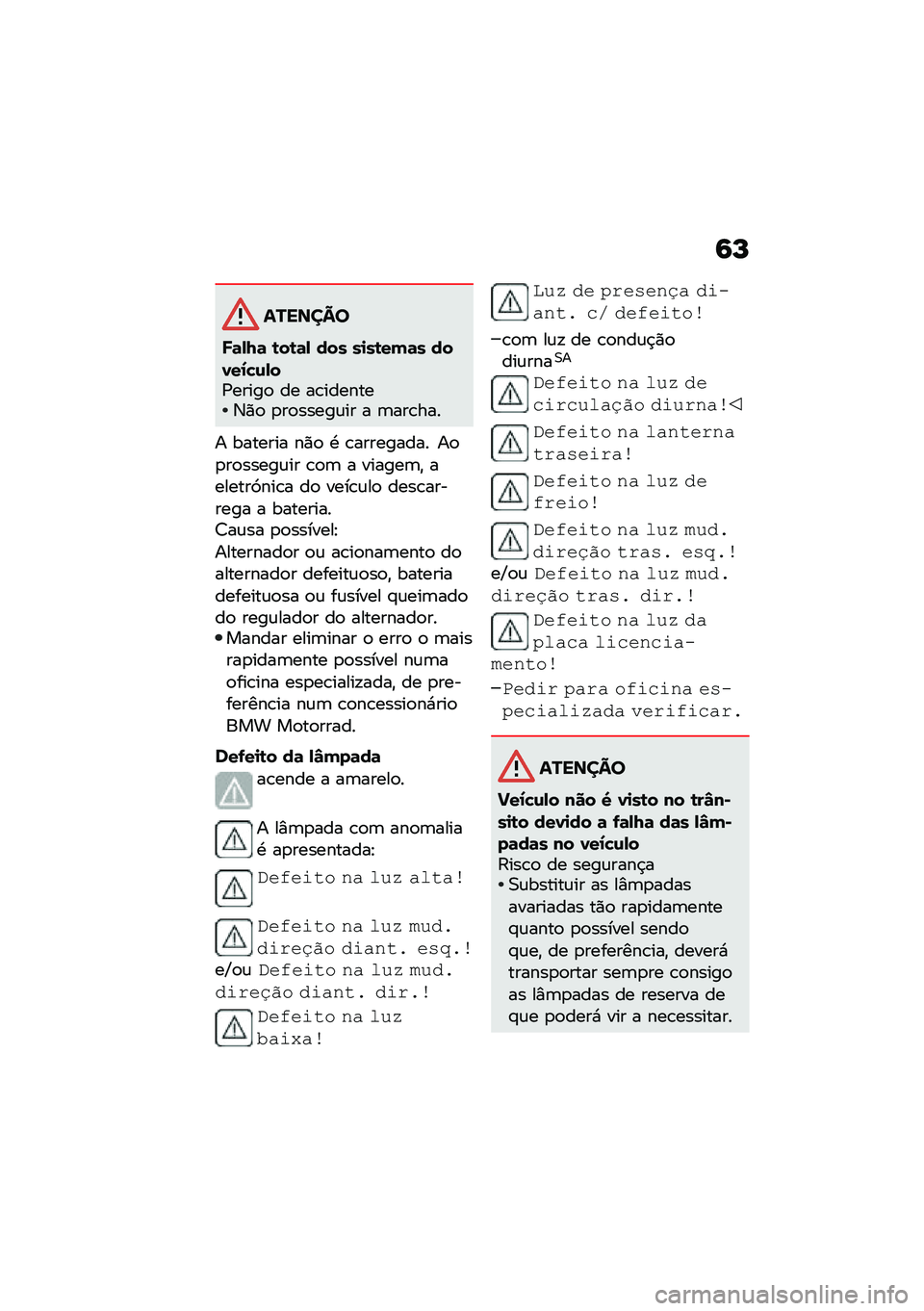 BMW MOTORRAD F 750 GS 2020  Manual do condutor (in Portuguese) �:�O
�������
�U�	�-�8�	 �\b��\b�	�- ��� ��
��\b��(�	� ���1��2�"�\f�-��/�����
 �� ��\b�������3�)�
 �
��
�����\f�� � �	���\b���
� ������� ��)�
 �. �
