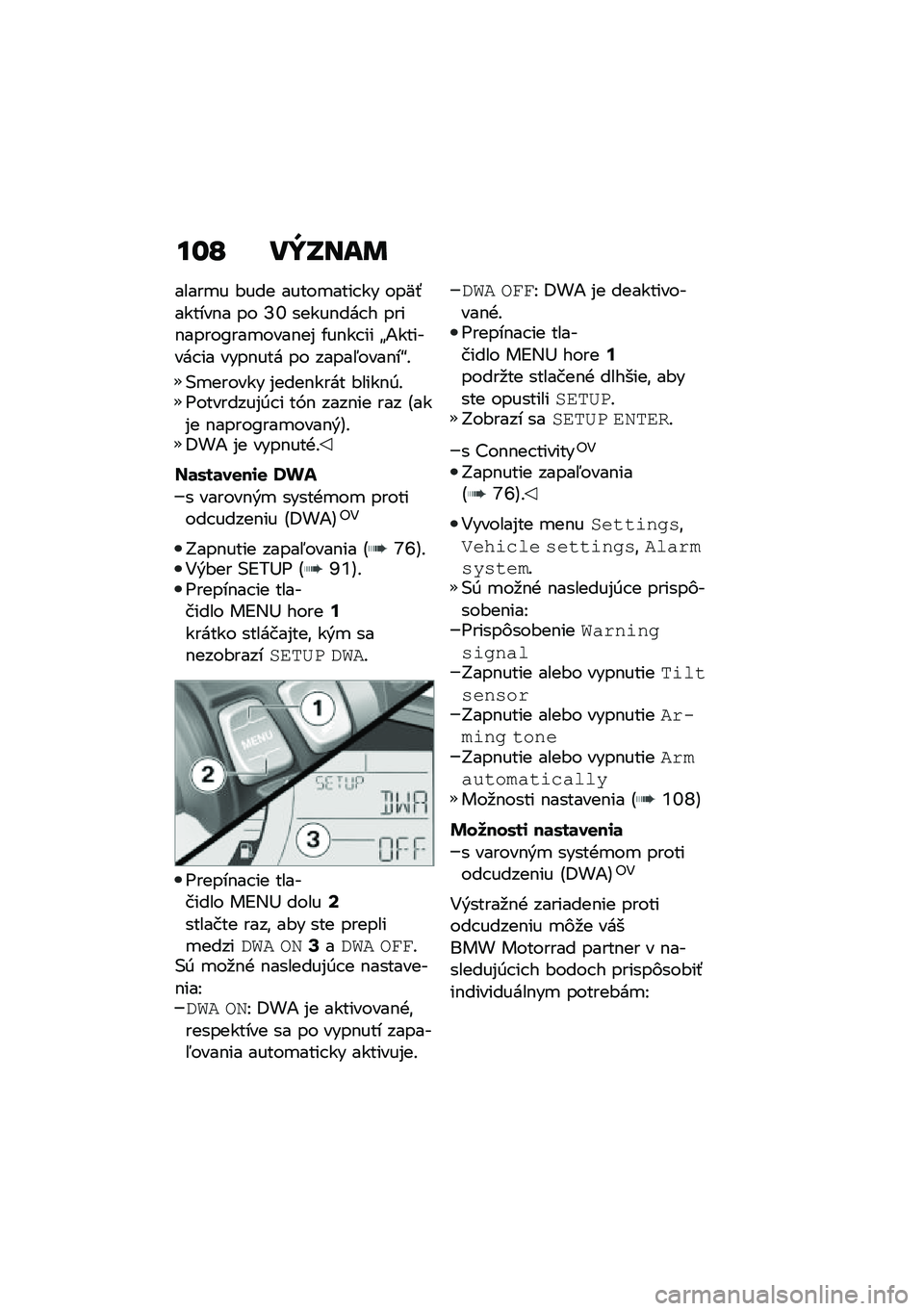 BMW MOTORRAD F 750 GS 2020  Návod na používanie (in Slovak) �
��P ��Y�T���	
�����
� �#��� �����
���� �� ���L�-������$� �� �N�\ �����$��� � ����$�����A���
����$��% �/��$�� �� �Q�1������� �� ����$