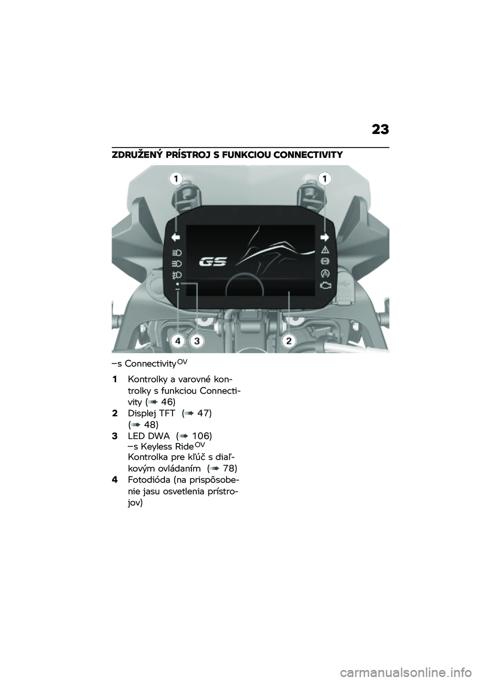 BMW MOTORRAD F 750 GS 2020  Návod na používanie (in Slovak) ��V
�T�;�I�Z�c���Y ��I�d���I�� � �_�Z������Z ������������
� �?��$�$�� �������"�4
�<�H��$������ � ������$�+ ���$������� � �/��$�� ��� �?�