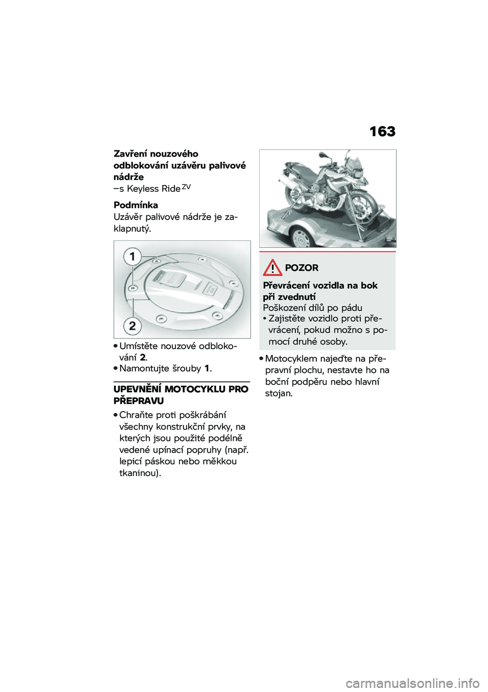 BMW MOTORRAD F 750 GS 2020  Návod k obsluze (in Czech) ��B�V
��	��:���0 �������6�/���\f����
���\b��0 ���\b��.�%� �7�	��,����6��\b�\f�%�8�
� �.������ �A����;�5
���\f��0��
�	
�<��\f�"�� ��
���"��"�- ��\f��