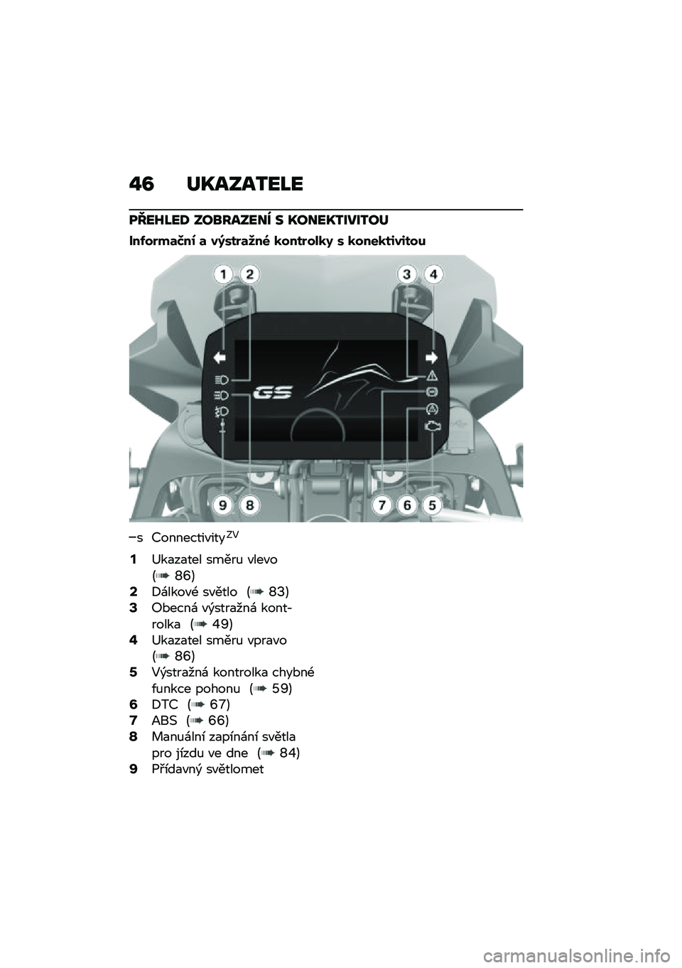 BMW MOTORRAD F 750 GS 2020  Návod k obsluze (in Czech) ��B �	�Q������L�
��J��K�L��; ���
������ � �Q����Q�������	
���-��%��	�>��0 �	 ��;���%�	�8��6 �
����%���
�9 � �
����
��,��,���
� �@��������"��