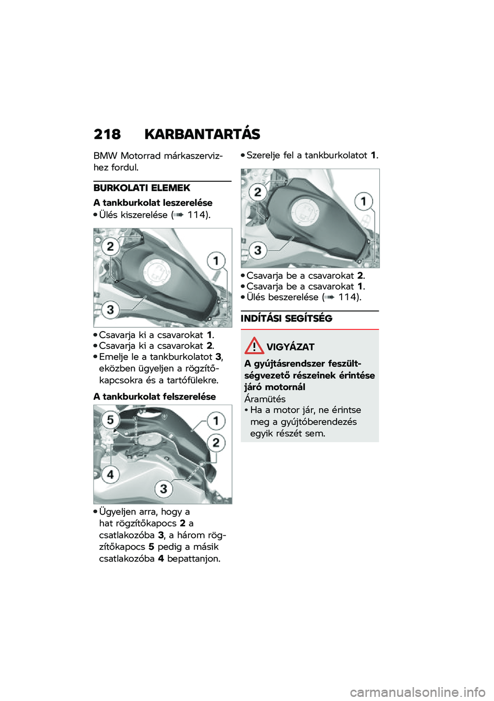 BMW MOTORRAD F 750 GS 2020  Kezelési útmutató (in Hungarian) ���G ����\b��������
��� �������� �\b���\f����
�� �(��"��
� �/����
��%
�\b�R������� �
��
�	�
�
� �
����*�\f�(�����
 ���	���(����	�
�[��!�