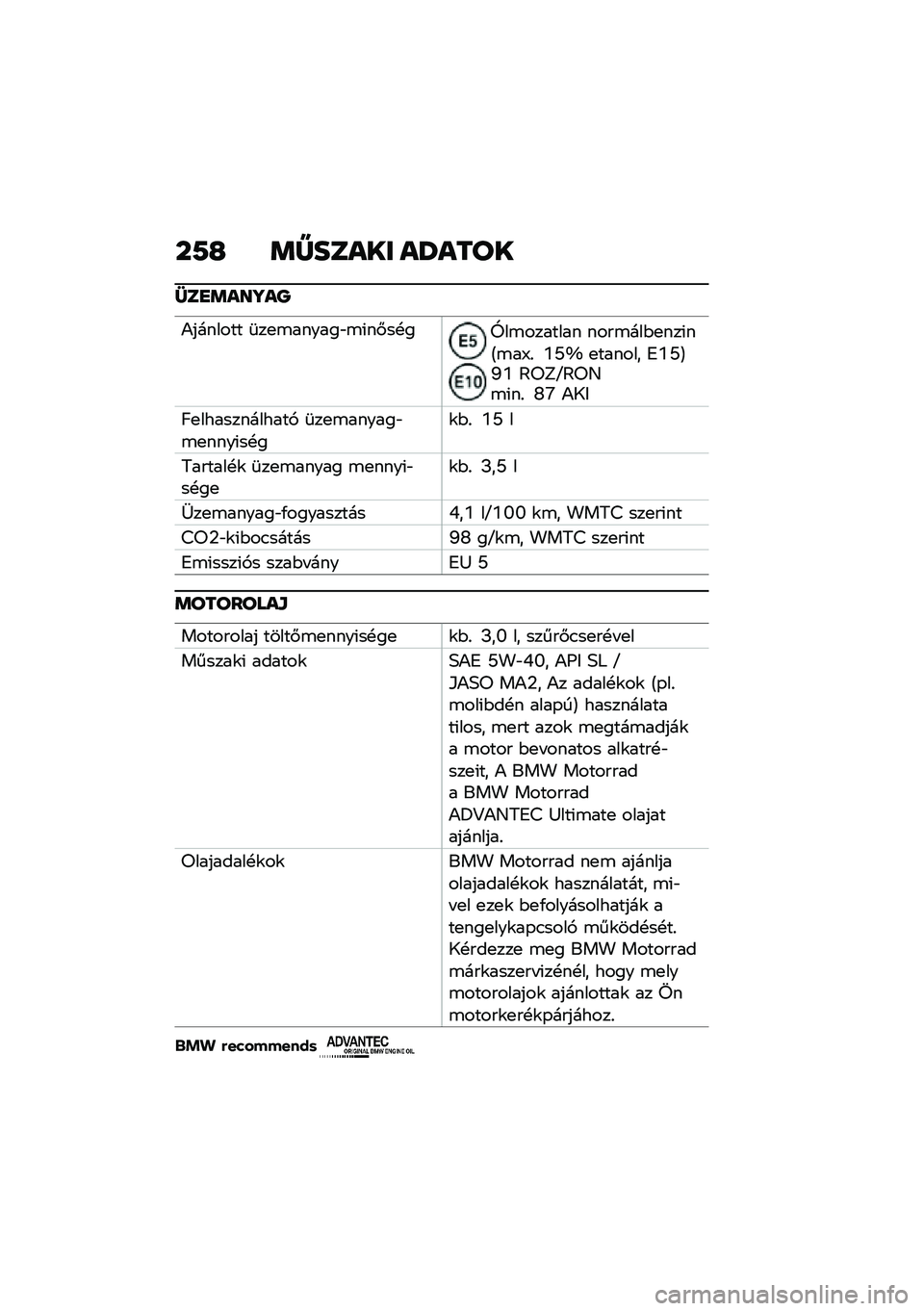 BMW MOTORRAD F 750 GS 2020  Kezelési útmutató (in Hungarian) ��9�G �	�[����� ��T����
�W��
�	���\��P
�)������� �	��
�\b������"�\b�(��#��!��a��\b������� ����\b���$�
���(��@�\b��:�% �Y�N�j �
������ �5�Y�N�A�L�Y