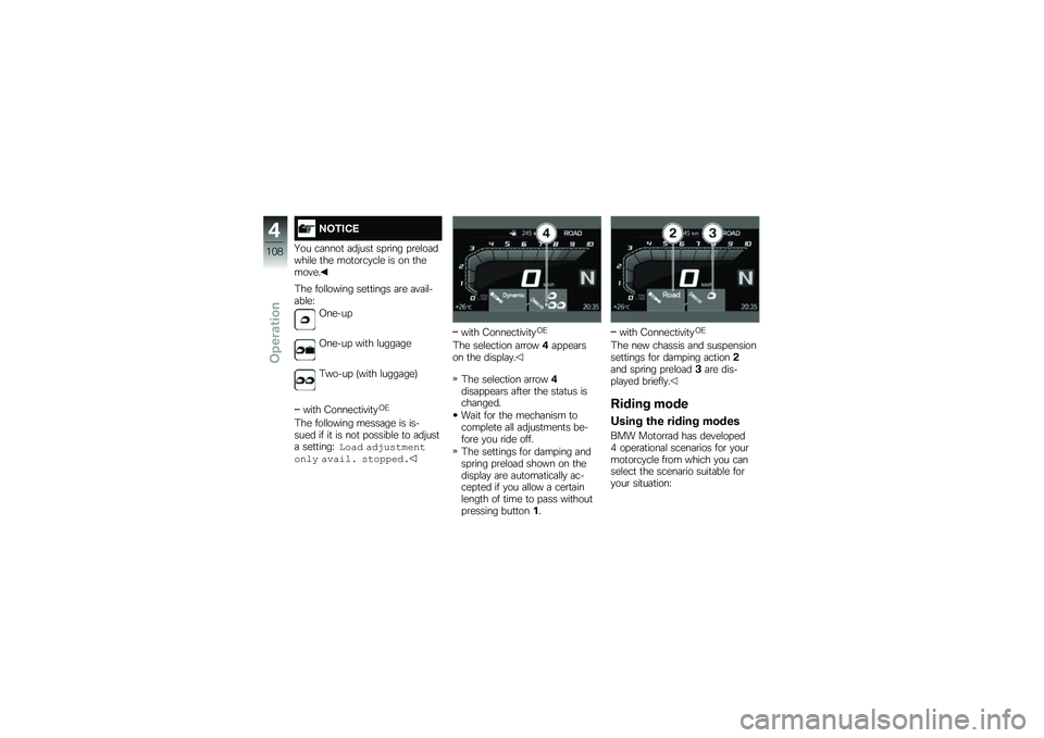 BMW MOTORRAD F 850 GS 2018  Riders Manual (in English) �5�&��2��/
�F�� ��	����
 �	��%���
 �� �\b��� � �\b��\f��	�����\f� �
�� ���
��\b��
��\f� �� �� �
�������
�#�� ���\f�\f����� ���
�
���� �	�\b� �	
