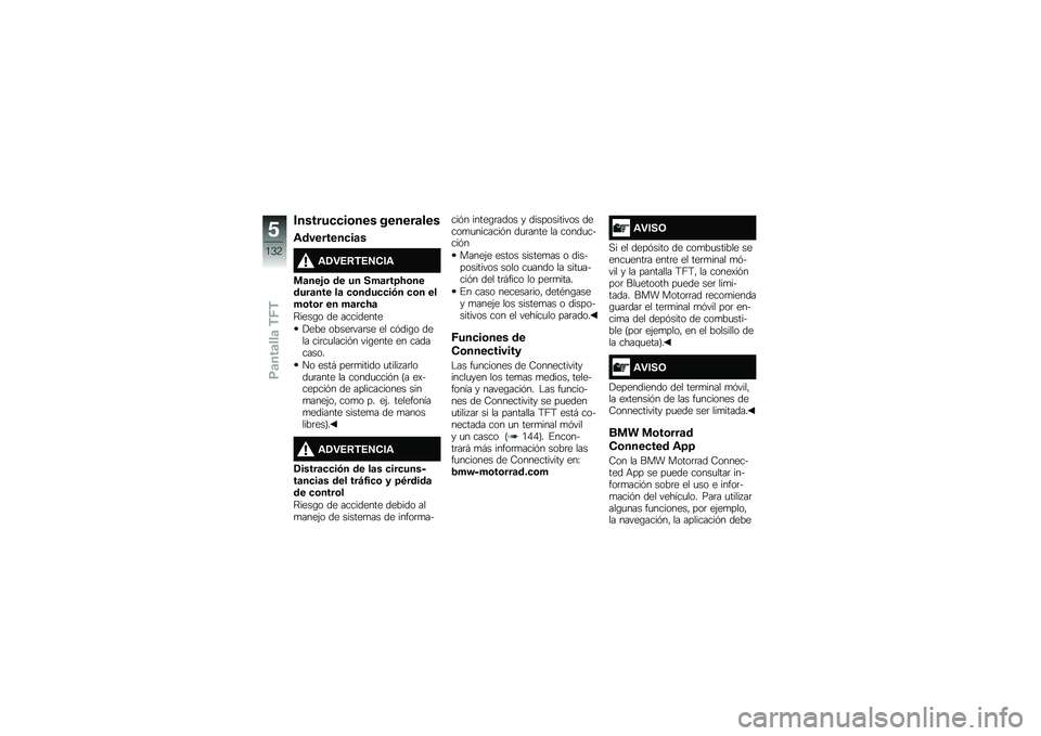 BMW MOTORRAD F 850 GS 2018  Manual de instrucciones (in Spanish) �������
�
��\b��� ������	���
�\f��������
��	�
�\f�2�"�6�:�)�6�7�-��\f
�
�	���%�\b �� �� ���	���>�?�\b������	��� ��	 �
�\b����
�
��.� �
�\b� ����