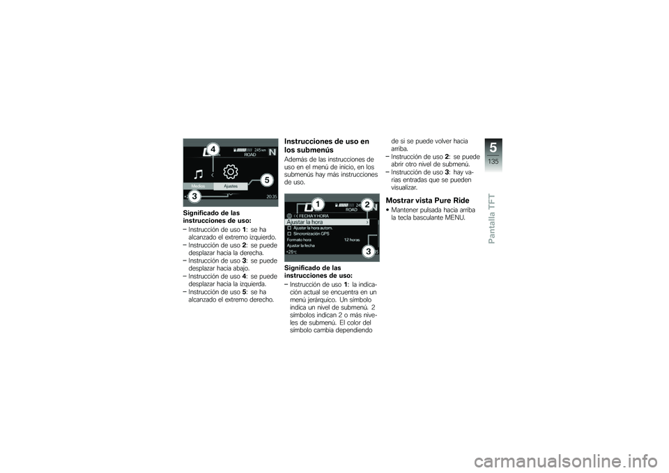 BMW MOTORRAD F 850 GS 2018  Manual de instrucciones (in Spanish) ������4��
�	��\b �� ��	��������
�
��\b��� �� ���\b�I
�7����	�
����&� �� �
����I �� �������� ��� �� ��)��	��
� �� �\f�
���	���
�7����	�
�