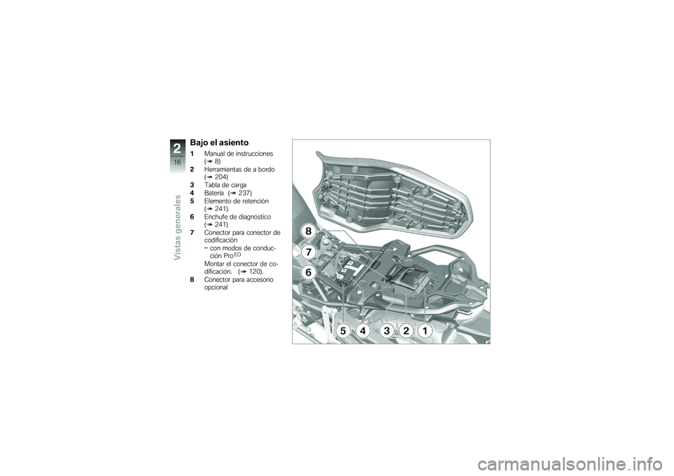 BMW MOTORRAD F 850 GS 2018  Manual de instrucciones (in Spanish) ��	�%�\b �� �	������\b
�����
�� �� �����	�
��������B�1�C
�!�@��	�	��
������ �� � ���	���B�:�.�0�C
�#�;���� �� ���	�\b�
�$�����	�� �B�:�2�8�C
�