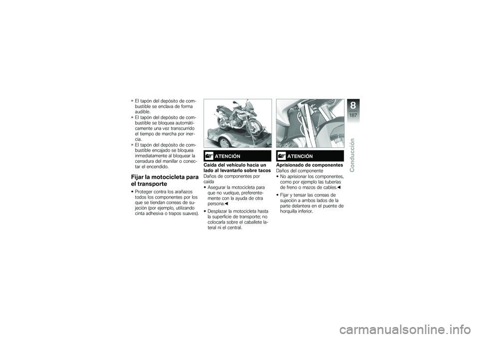BMW MOTORRAD F 850 GS 2018  Manual de instrucciones (in Spanish) �%� ����&� ��� ����&���� �� ���
���
������ �� ������� �� ���	�
���
������
�%� ����&� ��� ����&���� �� ���
���
������ �� ��