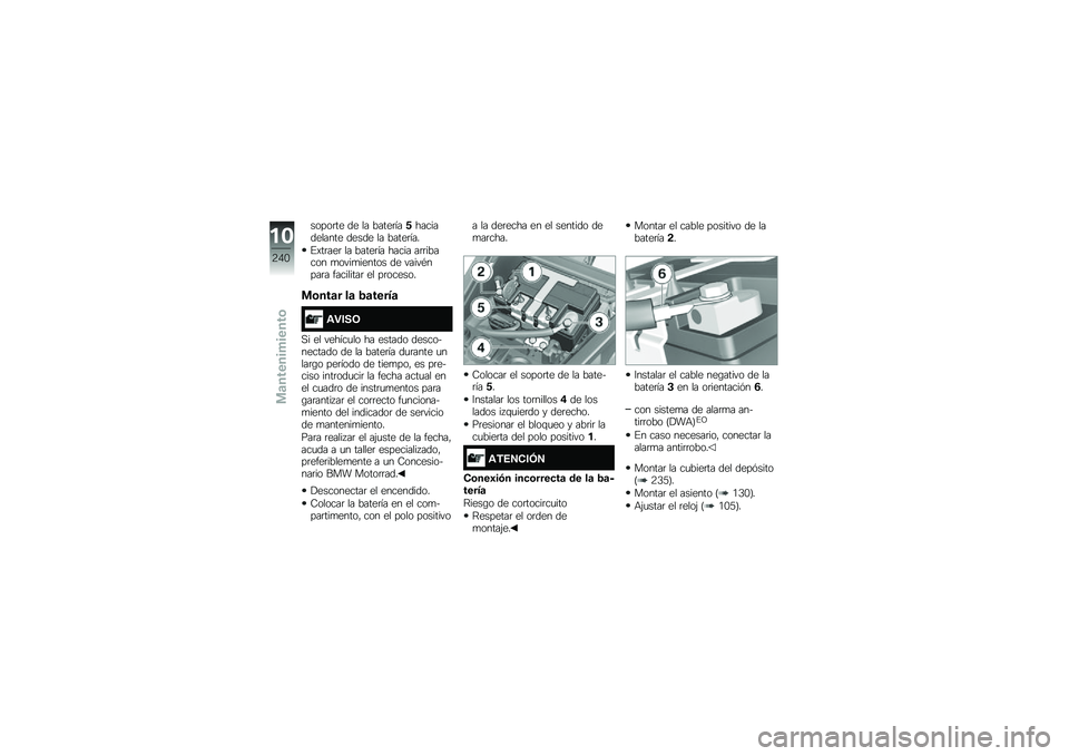 BMW MOTORRAD F 850 GS 2018  Manual de instrucciones (in Spanish) �����	�� �� �� �����	��������������� ����� �� �����	���
�%�)��	���	 �� �����	�� ����� ��	�	������ �
����
������ �� ����