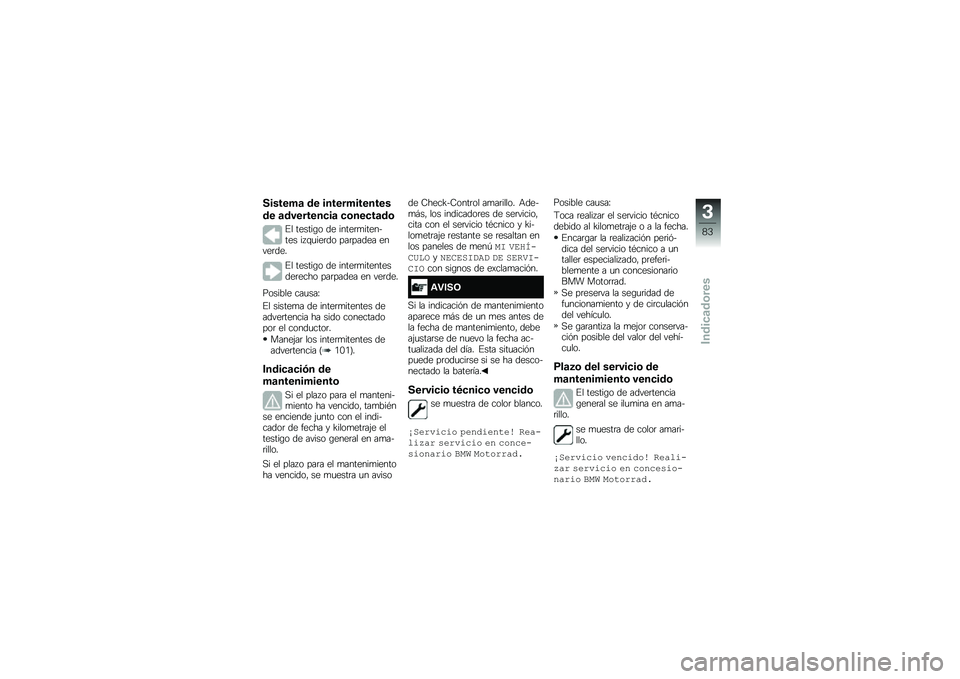 BMW MOTORRAD F 850 GS 2018  Manual de instrucciones (in Spanish) �������	 �� �������������
�� �	��������
��	 �
�\b���
��	��\b
�%� ������\b� �� �����	�
�������� �� �\f�
���	�� ���	����� �����	�