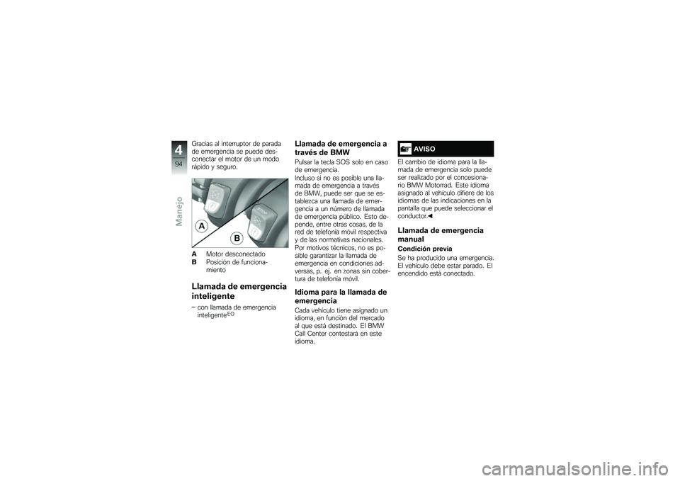 BMW MOTORRAD F 850 GS 2018  Manual de instrucciones (in Spanish) �G�	����� �� �����	�	�
����	 �� ���	����� ��
��	�\b����� �� ��
��� ������������	 �� �
����	 �� �
� �
����	�#���� � ���\b�
�	��
�\f��