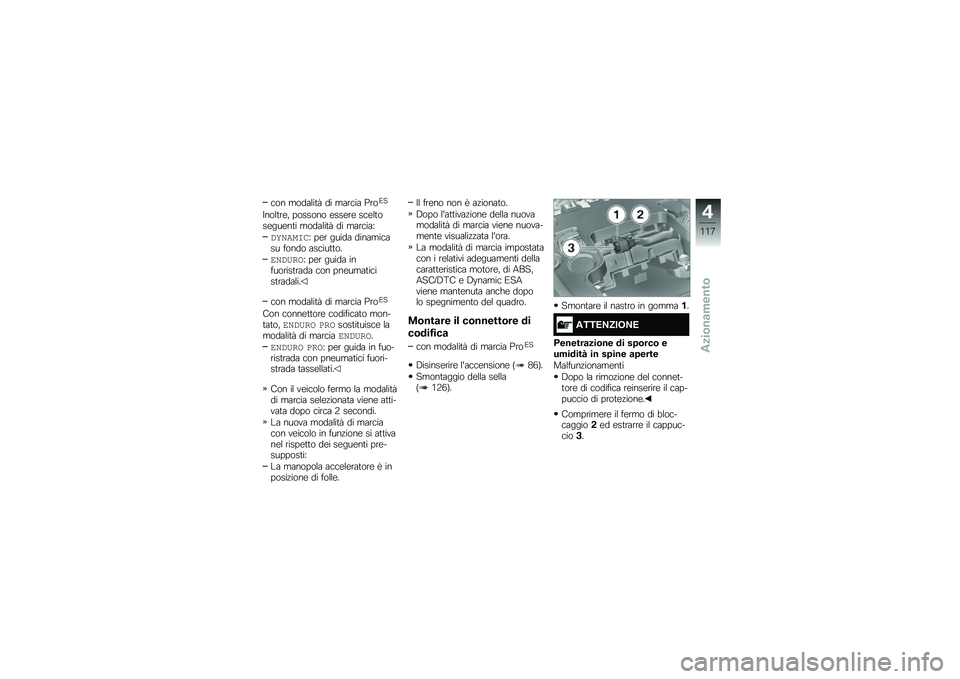 BMW MOTORRAD F 850 GS 2018  Libretto di uso e manutenzione (in Italian) �
�� �������	� �� ����
�� �*���(�
�#����	��\b�  ������� �\b���\b��\b ��
�\b��	���\b���\b��	� �������	� �� ����
���,
��
�0���4��, ��\b� ��