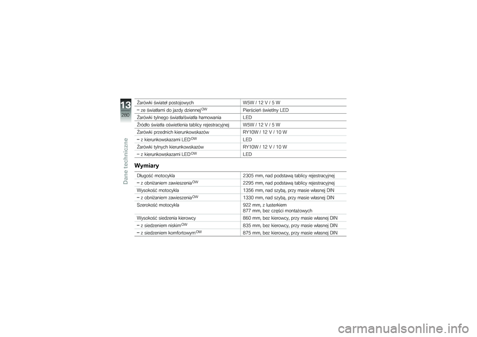 BMW MOTORRAD F 850 GS 2018  Instrukcja obsługi (in Polish) �L������ ������� ������ �����$��4� �I �0�: �P �I �4 �
�\f� ��������\b� �
� � ��\f�
� �
�\f������ �<��%��������+ �������� �;�C�.
�L������