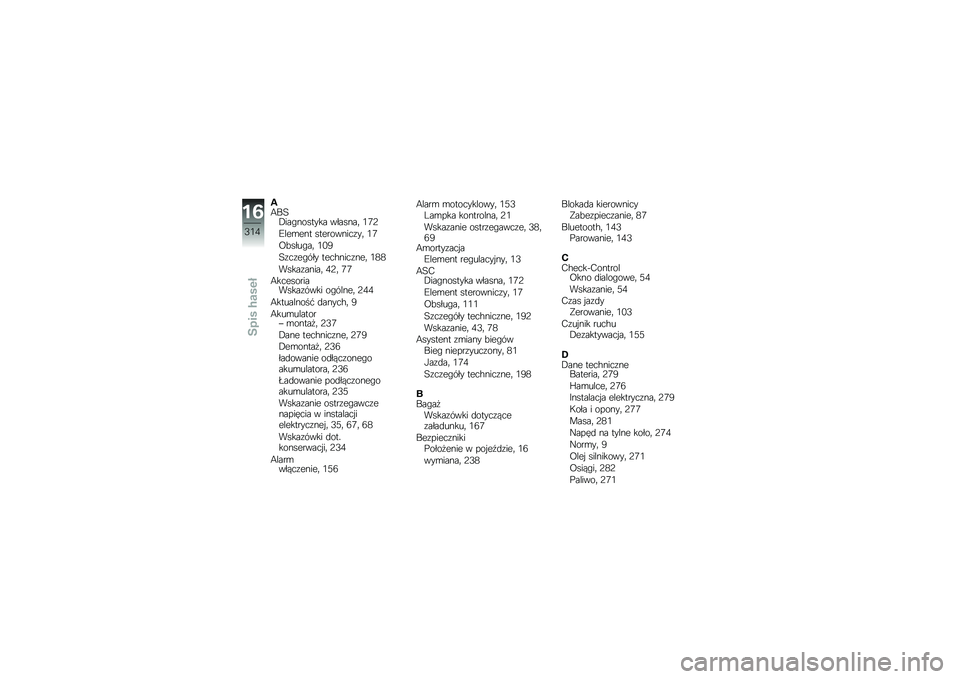 BMW MOTORRAD F 850 GS 2018  Instrukcja obsługi (in Polish) �,�7��6�.���"������� �������	 �0�9�:
�C���\b��� ����������\f��	 �0�9
�<�!����"��	 �0�/�5
�6�\f��\f��"��� ����$����\f���	 �0�2�2
�����\f�����	 �1