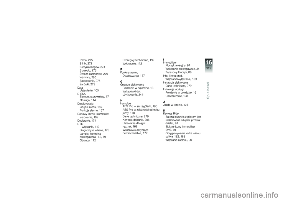 BMW MOTORRAD F 850 GS 2018  Instrukcja obsługi (in Polish) �>��\b��	 �:�9�4
�6������	 �:�9�:
�6���\f���� �!���"���	 �:�9�1
�6���\f��"���	 �:�9�3
�B����� �\f���������	 �:�9�5
���\b�����	 �:�2�/
�������\f�����	