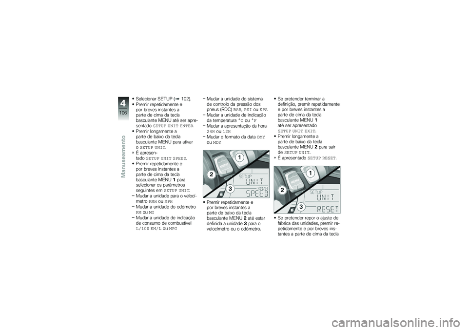 BMW MOTORRAD F 850 GS 2018  Manual do condutor (in Portuguese) �1�
��
������ �1�)�E�J�% �L�4�3�@�M�
�%��
��� ��
�
�
������
���
 �
�
�� ���
��
�\b ���\b�����
�\b ��
����
 ��
 ���� �� ��
������\b�������
 ��)�0�