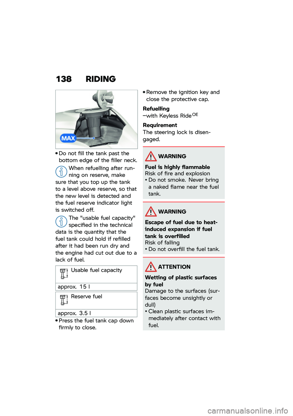 BMW MOTORRAD F 850 GS 2021  Riders Manual (in English) �\f�@�< ���8���
�5� ���
 ���\f�\f �
�� �
�	�� ��	��
 �
�����
�
�� ���� �� �
�� ���\f�\f��\b �����
���� �\b�����\f�\f��� �	��
��\b �\b��� ���� �