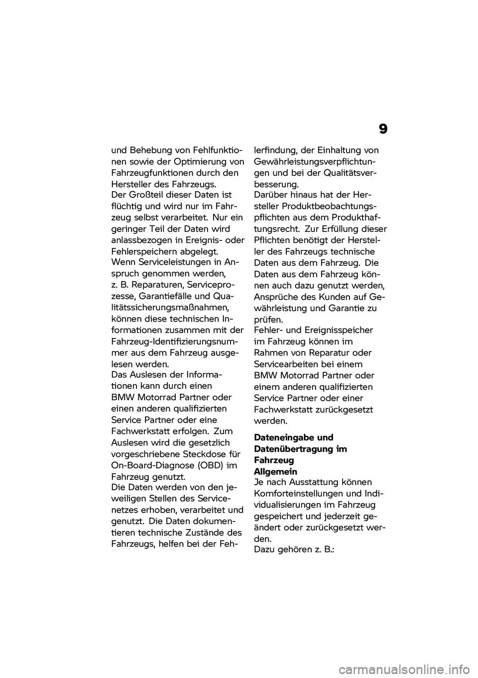 BMW MOTORRAD F 850 GS 2021  Betriebsanleitung (in German) 