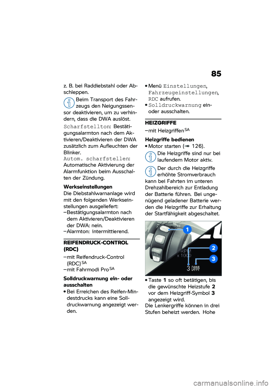 BMW MOTORRAD F 850 GS 2021  Betriebsanleitung (in German) ���� �+��\f�\b�	�,��� ���	 ��\f���$�����	 ���\b �2�����\b��	�	��\b�$�	�� ���\f� ��������\b�
 �� �� ������\b�$����\b�
 ��\f�	�	 ��� �)��7 �\f��	�#�