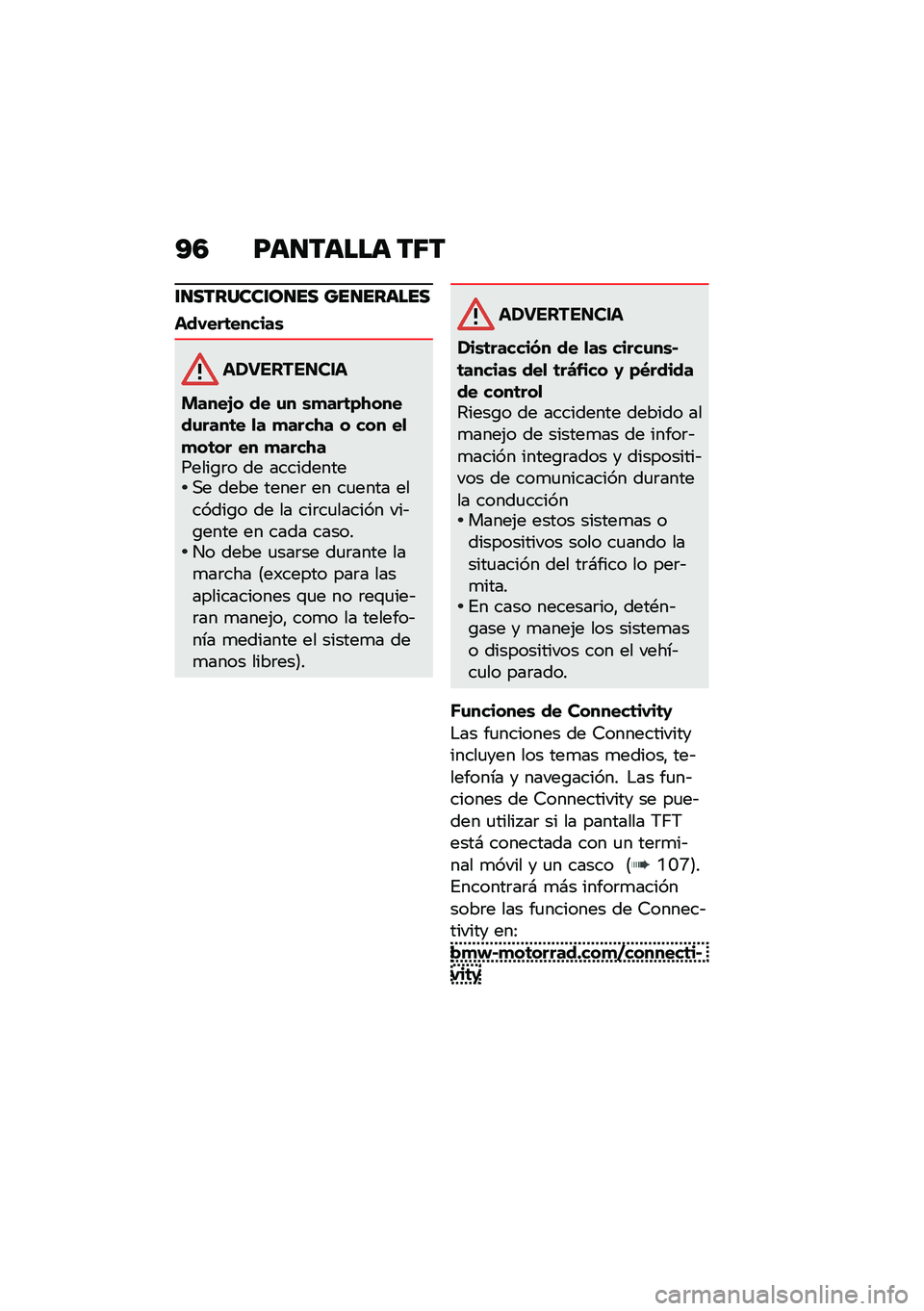 BMW MOTORRAD F 850 GS 2021  Manual de instrucciones (in Spanish) �?�4 �F��
����� ��6�
�\f�
�������\f��
�� ���
������
���,���	������\b
�����������
�����2� �� �\f� �\b�
���	�)�-�����\f����	� �
� �
���