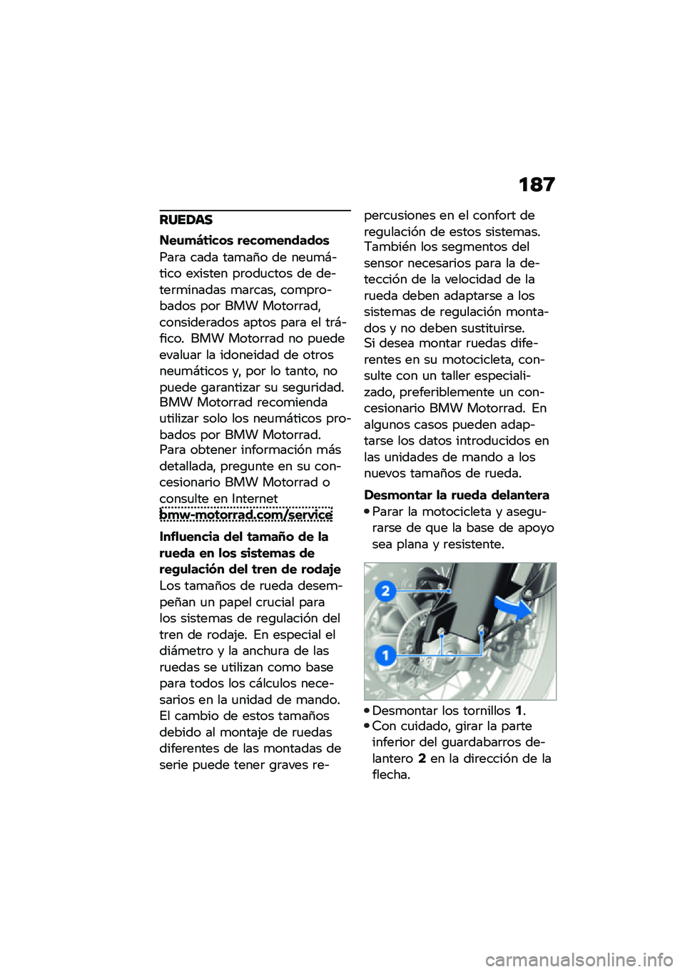BMW MOTORRAD F 850 GS 2021  Manual de instrucciones (in Spanish) �
�<�8
����1��
���\f�
�4�	����\b �����
�������\b
���	� ���� ���
��1� �� ���
�
�#�&���� ��)����� ��	���
���� �� ���&���	�
������ �
��	�
